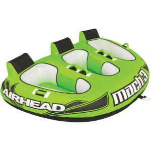 Airhead Mach | Towable Tube for Boating – 1, 2, and 3 Rider Sizes(1-3 Rider)