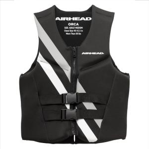 Airhead Orca Neoprene Kwik-Dry Neolite Life Jacket, USCG Approved Adult, Youth and Child Sizes(Medium)