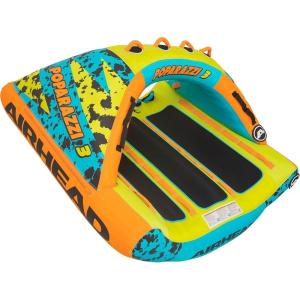 Airhead Poparazzi, 1-3 Rider Towable Tube for Boating, Multiple Size Options Available(1-3 Rider)