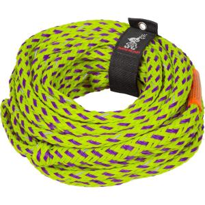 Airhead Reflective Tow Rope for 1-6 Rider Towable Tubes, 60-Feet, Multiple Rider Options Available(1-6 Rider)