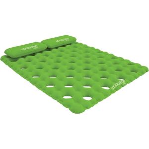 Airhead SUN COMFORT COOL SUEDE Double Pool Mattress, Sapphire (AHSC-018)(Double Pool Mattress  Lime)