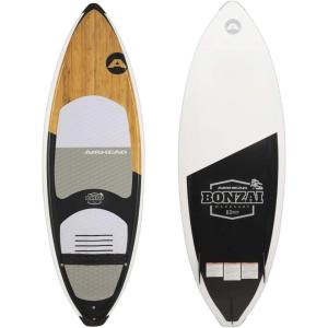 Airhead Wakesurf Boards, EVA Traction Pads, Adjustable Foot Straps, Great for All Skill Levels, Multiple Sizes/Styles(Bonzai (Fiberglass))