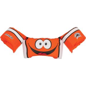 Airhead Water Otter Classic Life Jacket | Flotation Devices for Kids | Multiple Colors Available(Clownfish)