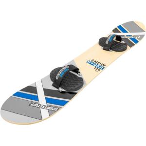 SportsStuff Snow Ryder Hardwood Snowboard, Beginner’s Wood Snowboard, Multiple Sizes/Colors(Snow Ryder 130cm)