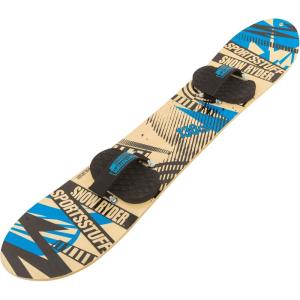SportsStuff Wood Snowboards/Snow Sleds – Beginner Kids Winter Sports Accessories – 90cm-130cm Models(130cm – Blue)