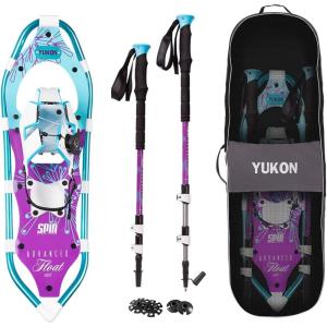 Yukon Charlie’s Elite Spin Snowshoe, Multiple Sizes(Advanced Spin Float)