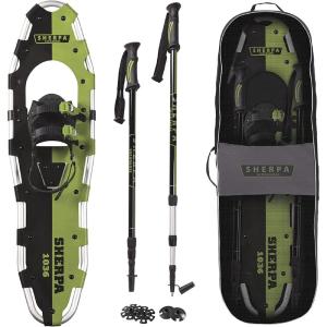Yukon Charlie’s Sherpa Snowshoe, Snowshoes for Men & Women, Snowshoeing Kits for All Skill Levels, Multiple Sizes & Models(Kit)