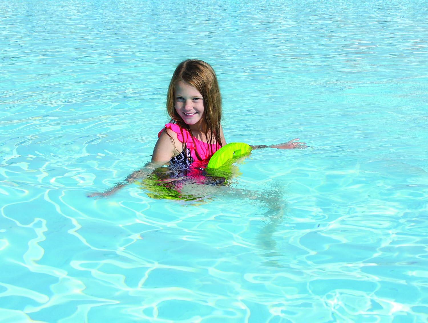 image:imageAIRHEAD Comfort Saddle Pool Float Sun Comfort amp Cove Models Pool and Lake Chair Multiple ColorsStylesLime Swirl