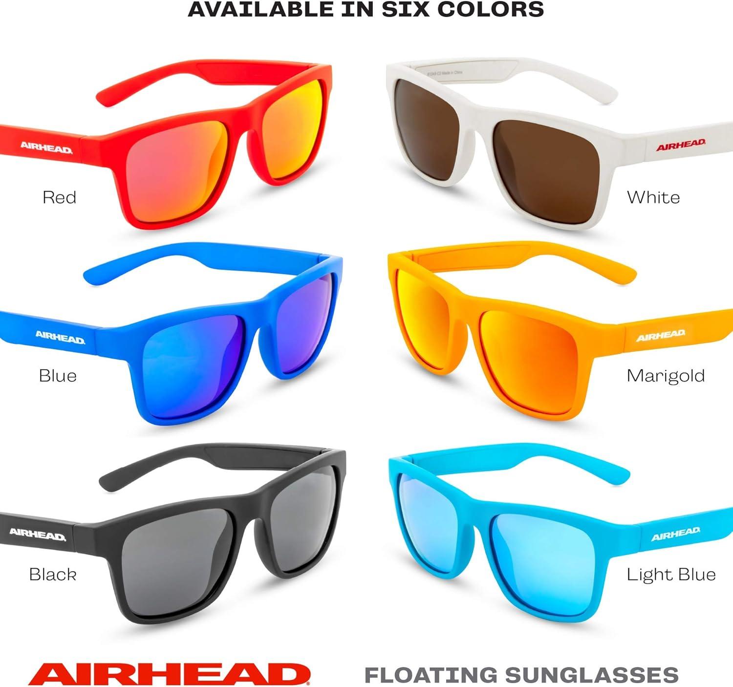image:imageAirhead Classic Floating Sunglasses Lightweight Frame with Polarized AntiReflective UV Ray Blocking LensesAqua