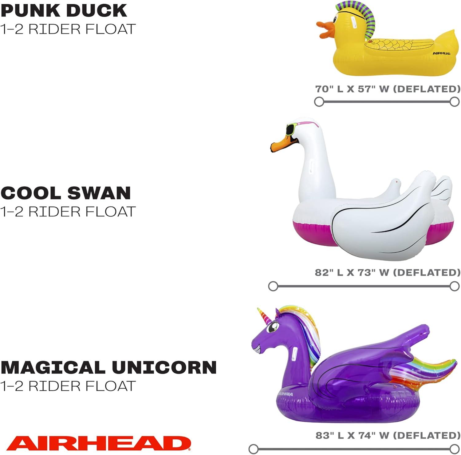 image:imageAirhead Inflatable Pool Float Multiple Styles AvailableCool Swan