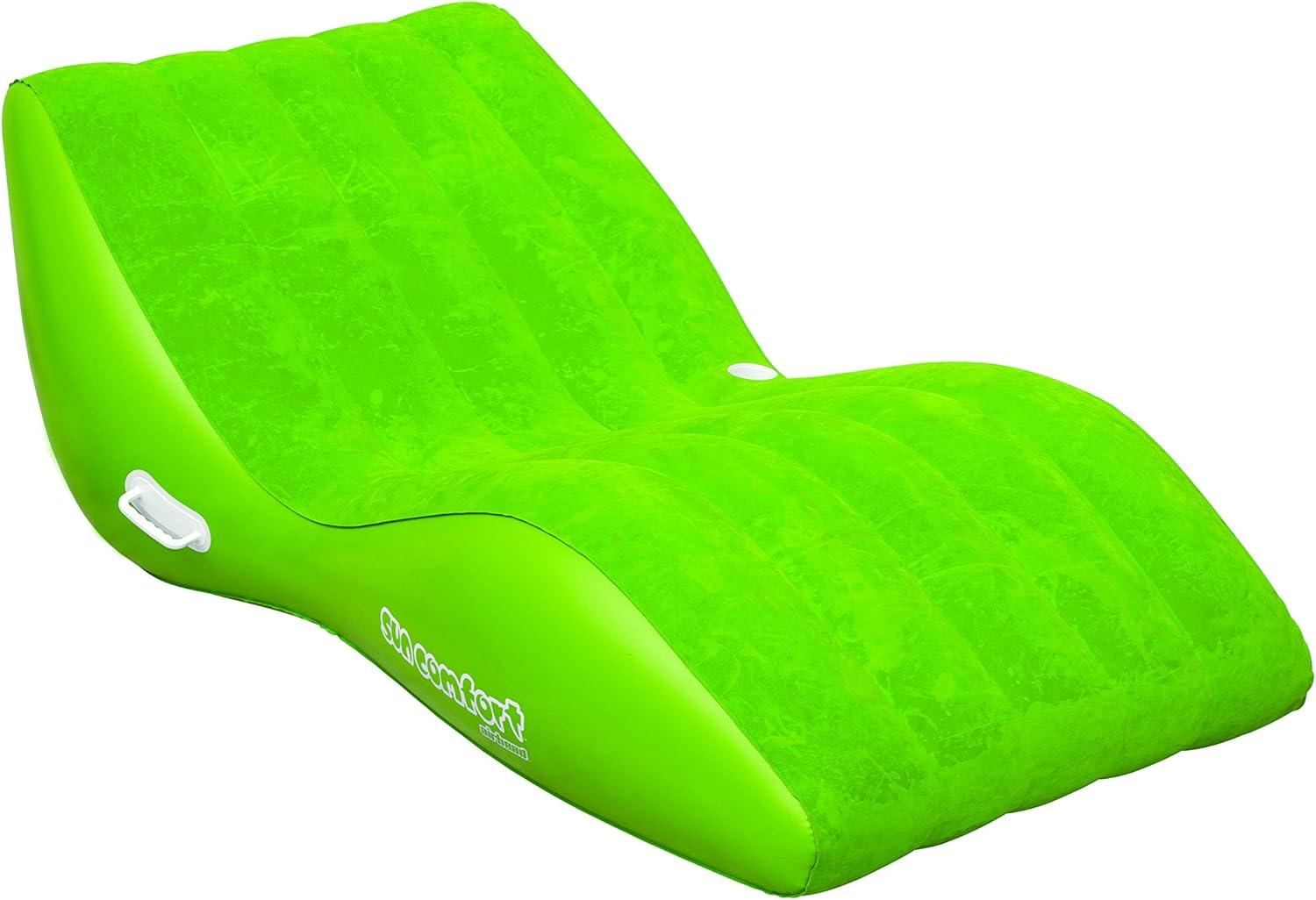 image:imageAirhead SUN COMFORT COOL SUEDE Double Zero Gravity Lounge LimeLime