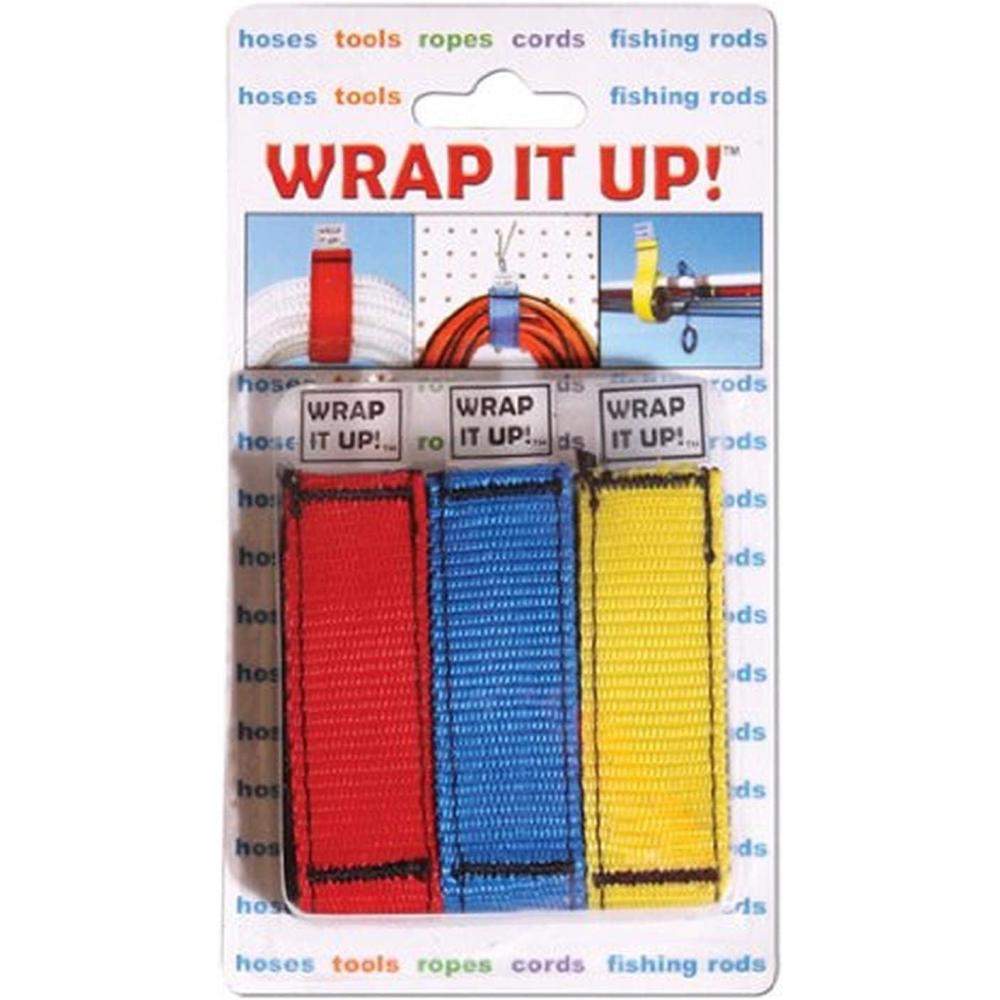 image:imageAIRHEAD Wrap It Up Set of 3 Cord Organizers Assorted Colors
