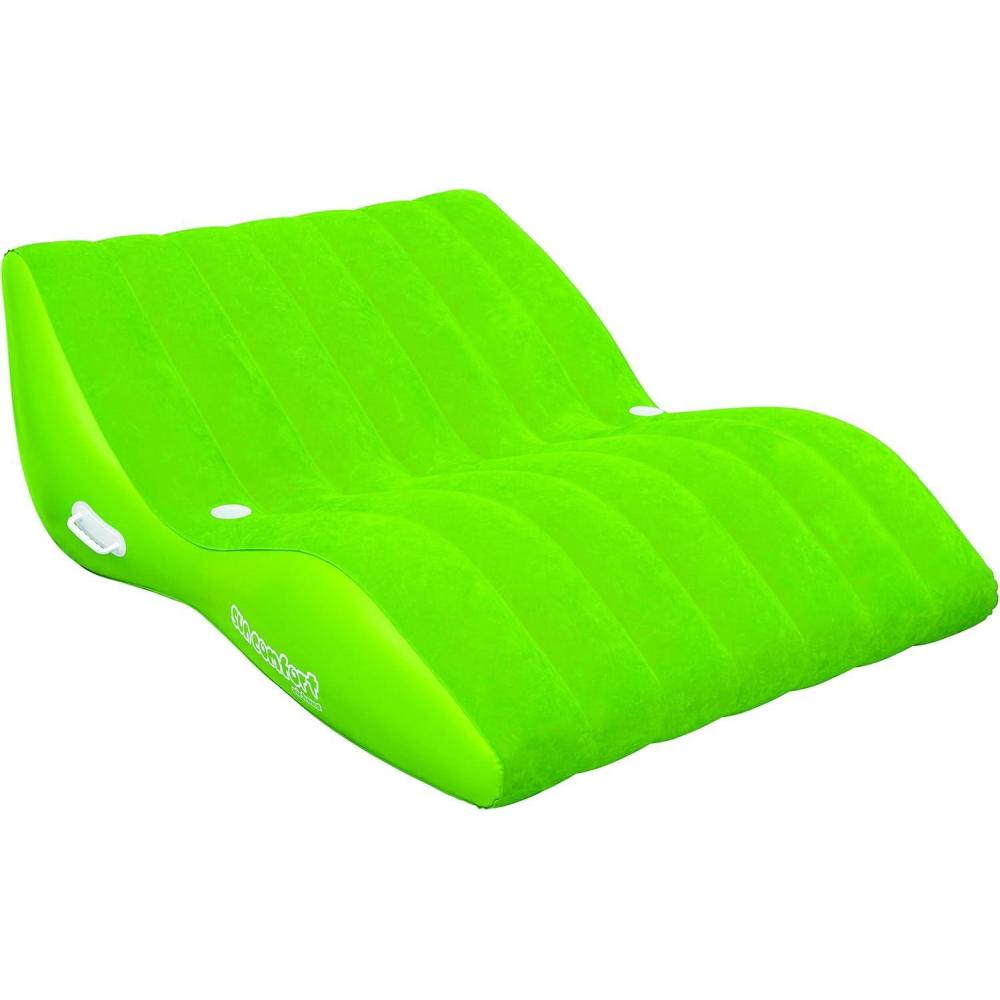 image:imageAirhead SUN COMFORT COOL SUEDE Double Zero Gravity Lounge LimeLime