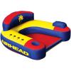 AIRHEAD Bimini Lounger II, 1 Person Pool Float with Drink Holder Zip Storage Pocket(chair)