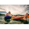 AIRHEAD Bimini Lounger II, 1 Person Pool Float with Drink Holder Zip Storage Pocket(chair)