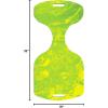 AIRHEAD Comfort Saddle Pool Float, Sun Comfort & Cove Models, Pool and Lake Chair, Multiple Colors/Styles(Lime Swirl)