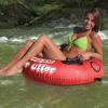 AIRHEAD River Otter Tube, 1 Person Lake Float and River Tube for Floating, Multiple Colors Available(One Size)