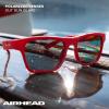 Airhead Classic Floating Sunglasses | Lightweight Frame with Polarized Anti-Reflective UV Ray Blocking Lenses(Aqua)
