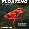 Airhead Classic Floating Sunglasses | Lightweight Frame with Polarized Anti-Reflective UV Ray Blocking Lenses(White)