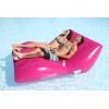 Airhead SUN COMFORT COOL SUEDE Double Zero Gravity Lounge, Lime(Raspberry)