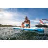 Airhead WATERMAT AIR Inflatable Deck, 8 ft. w Pump, White/Blue
