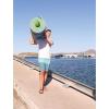 Airhead WATERMAT Fun MAT 18 Plus, Green and Blue, Floating Water Mat, Diamond Finish for Comfort and Durability(Floating Water Mat)
