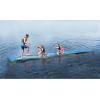 Airhead WATERMAT Fun MAT 18 Plus, Green and Blue, Floating Water Mat, Diamond Finish for Comfort and Durability(Fun Mat 18 Plus)