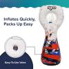 Aqua Pool Toys, Water & Lawn Toys, Great for Summer Parties, Multiple Styles and Color(Inflatable Football Toss)