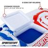 SPORTSSTUFF Pool Floating Inflatable Game for Kids and Adults, Great for Use on Land or Water(Patriot Pong)