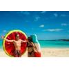 SportsStuff BLUEBERRY DONUT Floatable Tube for Pool, Lakes, River(Ameripop)