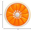 SportsStuff BLUEBERRY DONUT Floatable Tube for Pool, Lakes, River(Orange)