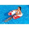 Sportsstuff Noodler 1 Inflatable Floating Lounge Chair with Cup Holder, Red and White(1 Person (Pack of 4))