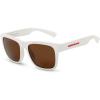 Airhead Classic Floating Sunglasses | Lightweight Frame with Polarized Anti-Reflective UV Ray Blocking Lenses(White)