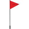 Airhead Deluxe Watersports Red Flag (4 ft) – Premium Watersports Safety Accessory – Enhanced Visibility and Safety for Water Skiing(Watersports Flag 48″)