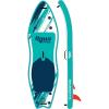Aqua PRO Halcyon Adventure Inflatable Stand-Up Paddleboard iSUP, Scalloped Wide Stable Design with Non-Slip EVA Deck, Includes Paddle, Ankle Leash, Pump and Carry/Storage Bag(Adventure)
