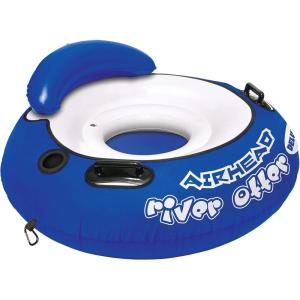 AIRHEAD River Otter Tube, 1 Person Lake Float and River Tube for Floating, Multiple Colors Available(Standard)
