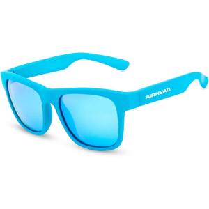 Airhead Classic Floating Sunglasses | Lightweight Frame with Polarized Anti-Reflective UV Ray Blocking Lenses(Aqua)