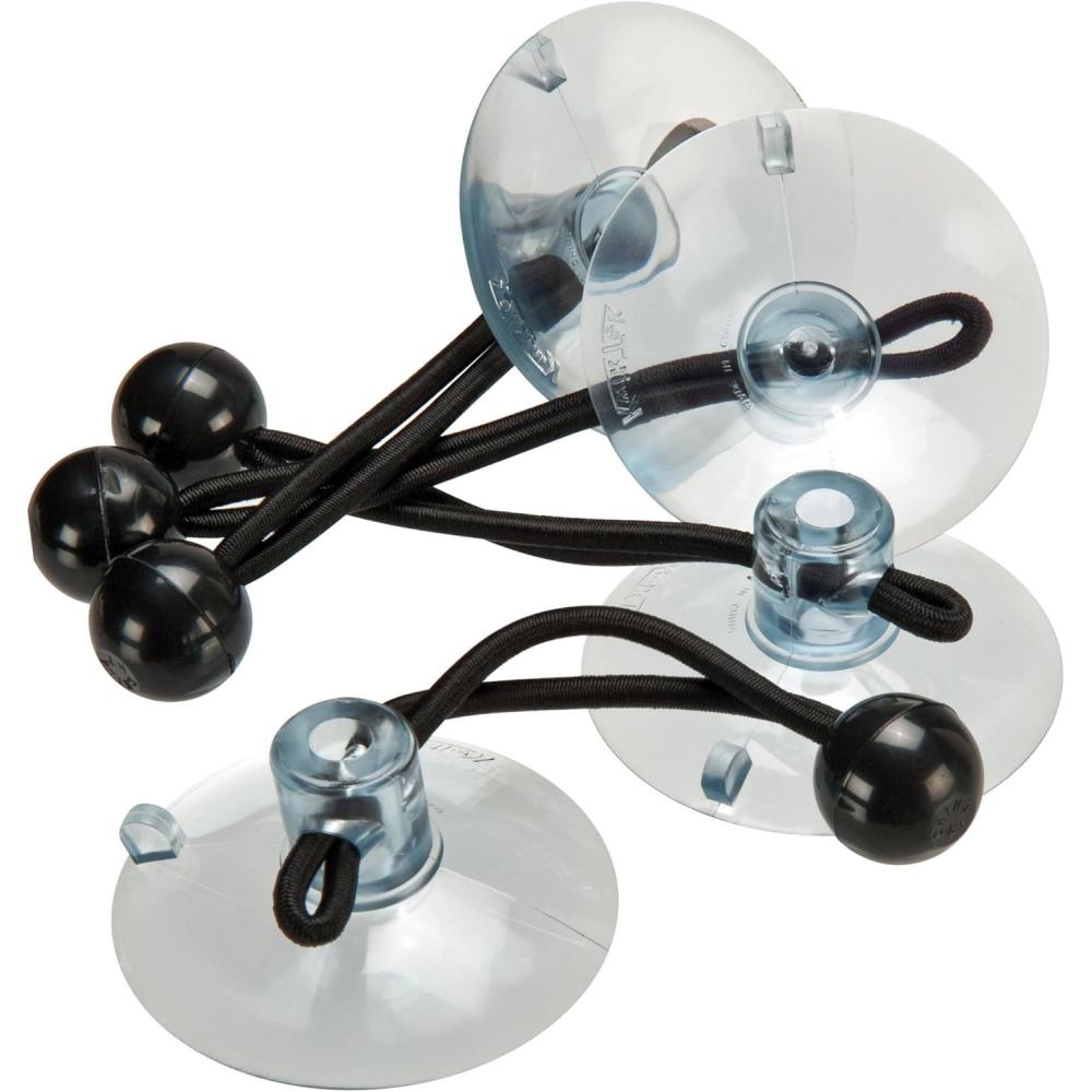 image:imageAIRHEAD Suction Cup Tie Downs 6 Opaque white 4 pack