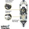 Yukon Charlie’s Advanced Spin Snowshoes – Snowshoes for Men & Women – Multiple Models & Sizes(National Park Kit)