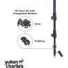 Yukon Charlie’s Sherpa Trekking Poles, Twist Lock Adjustment System, Hiking Poles and Snow Baskets, Multiple Styles & Sizes(Pro Trekking Poles)