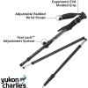 Yukon Charlie’s Sherpa Trekking Poles, Twist Lock Adjustment System, Hiking Poles and Snow Baskets, Multiple Styles & Sizes(Snow Baskets)
