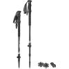 Yukon Charlie’s Sherpa Trekking Poles, Twist Lock Adjustment System, Hiking Poles and Snow Baskets, Multiple Styles & Sizes(Carbon Lite Flip Out Trekking Poles)