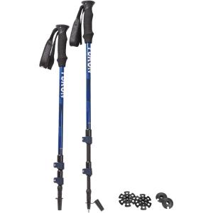 Yukon Charlie’s Sherpa Trekking Poles, Twist Lock Adjustment System, Hiking Poles and Snow Baskets, Multiple Styles & Sizes(Pro Trekking Poles)