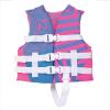 Airhead Children’s Trend Life Vest – USCG Approved Life Jacket – 22-25 in Chest Size – 33-55 lbs. – Ideal for Boating, Watersports, Swimming, Wakeboard & More(Hot Pink and Sky Blue)
