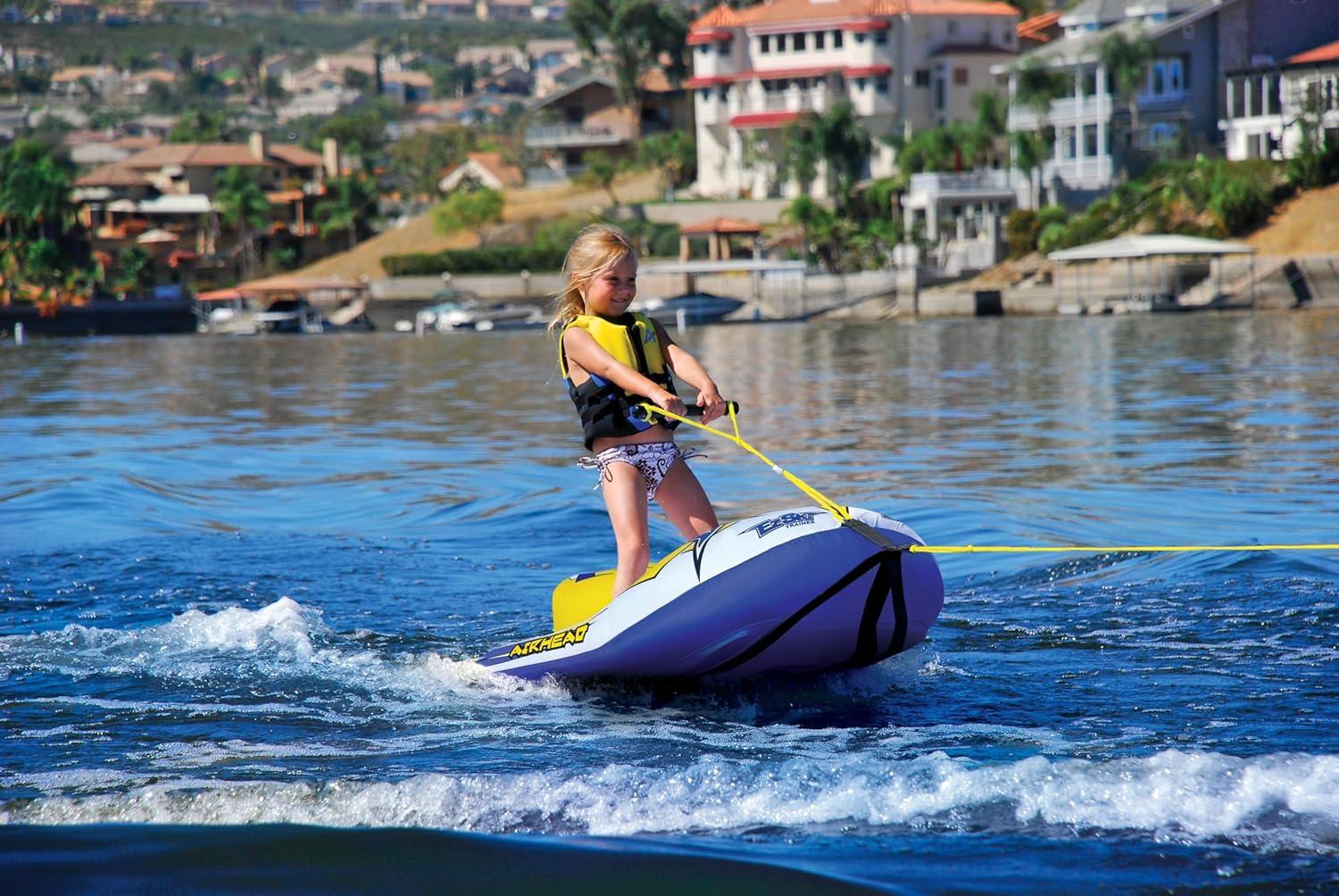 image:imageAIRHEAD Inflatable EZ Water Ski Trainer Designed for Kids amp AdultsSki Trainer