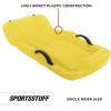 SportStuff Classic Sleds and Snow Discs – Kids Snow Sleds – Downhill Toboggans – Multiple Colors/Styles(Classic Sled w/ Brakes)
