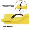 SportStuff Classic Sleds and Snow Discs – Kids Snow Sleds – Downhill Toboggans – Multiple Colors/Styles(Classic Sled w/ Brakes)